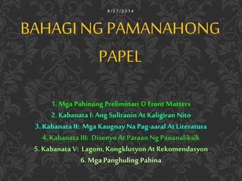 mga halimbawa ng pamanahong papel|Pamanahong Papel o Pananaliksik (Research Paper) .